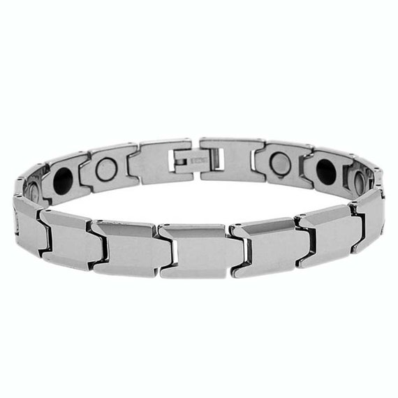 GLADIATER Tungsten Carbide Men's Link Bracelet