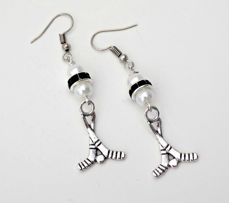 Field Hockey Earrings Field Hockey Jewelry Girls Hockey Etsy