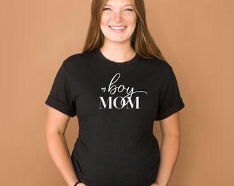 Trend Mom Shirt | Boy Mom | gathered at the side | Fashion for your baby bump | Pregnancy Shirt | Pregnancy gift| mummy