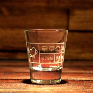 WJSN Cosmic Girls Kpop Etched 1.5 oz Shot Glass