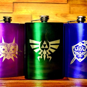 Legend of Zelda Flask 8oz