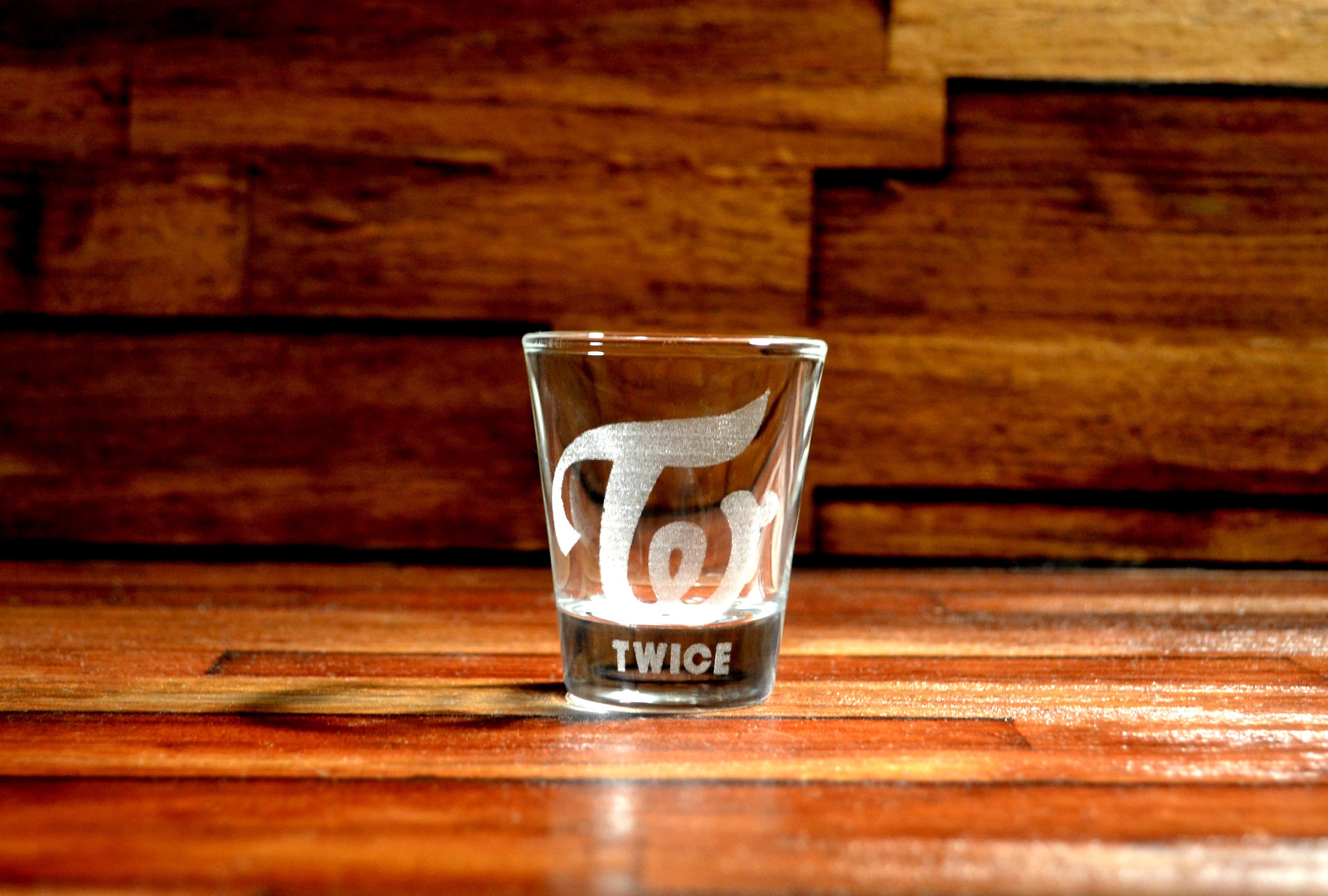 TWICE Kpop Etched 1.5 oz Shot Glass