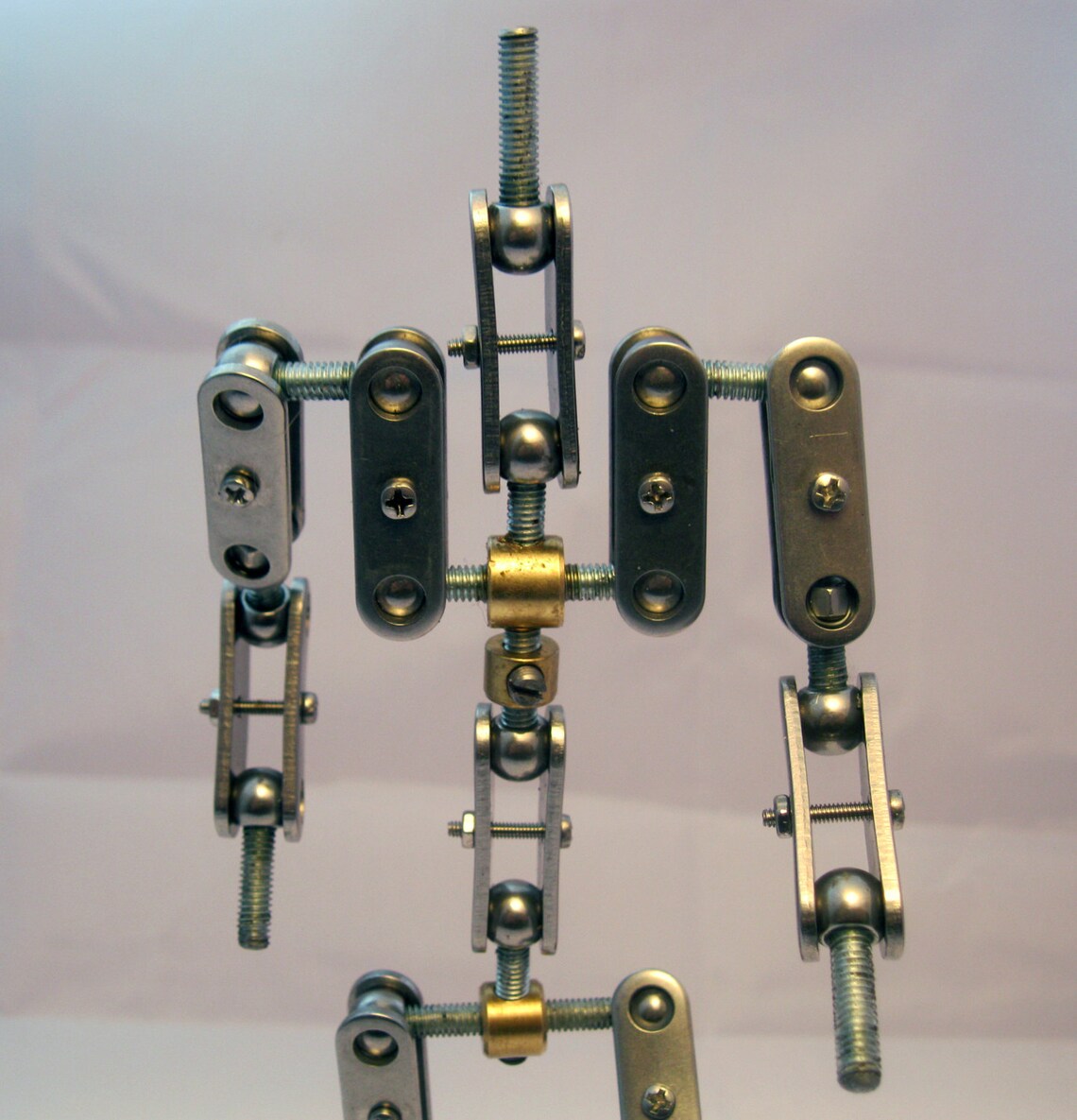 Human Figure Stop Motion Ball and Socket Puppet Armature Approx 8