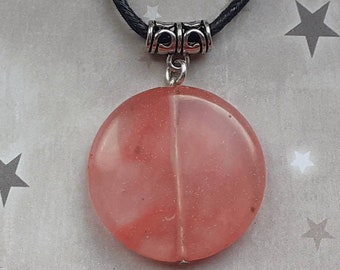 Cherry Quartz Necklace