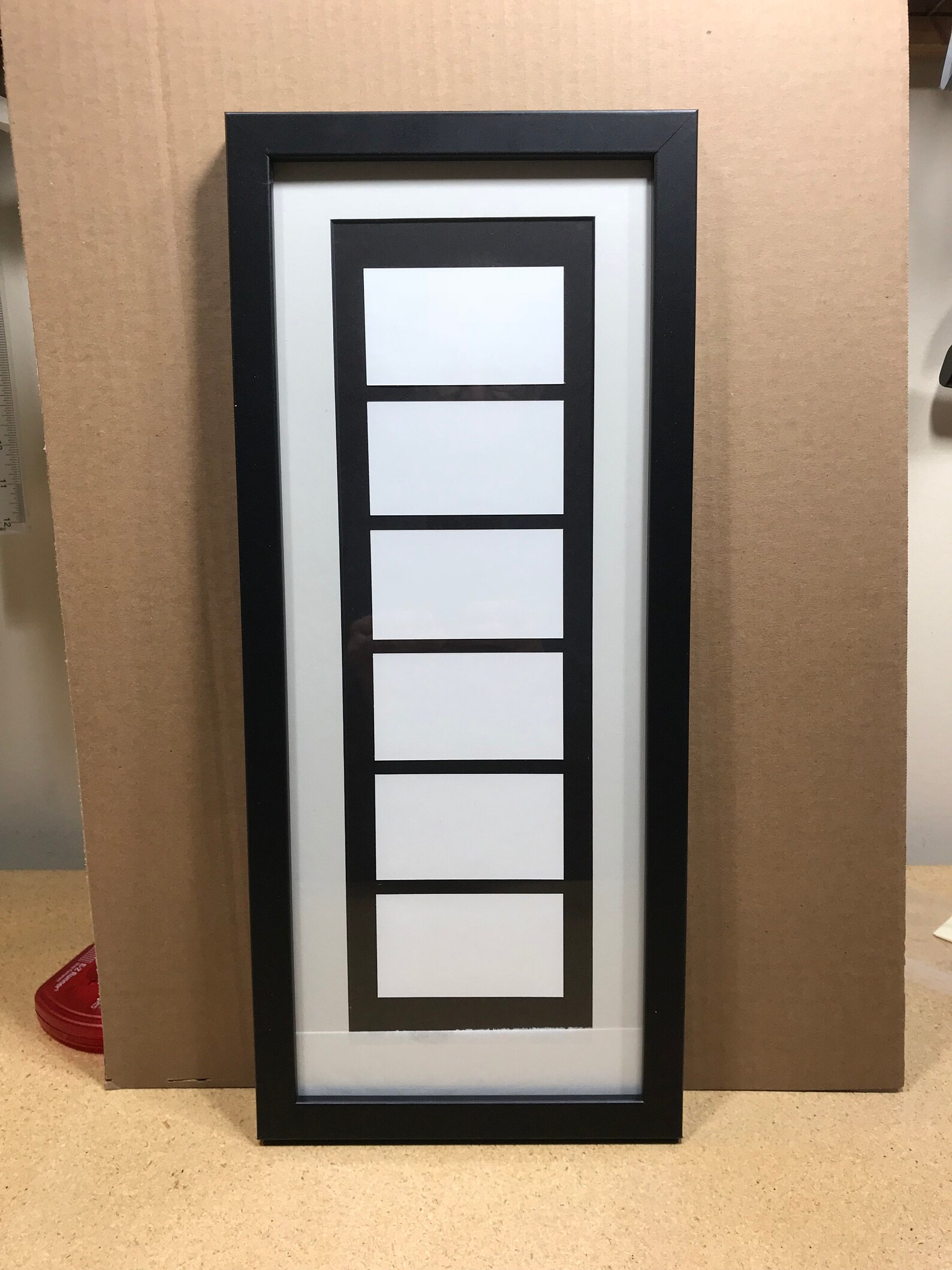 Frame Your Cards Business Card Frameretirement Giftvintage Etsy