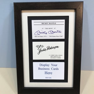 Personalized Professional gift Business Card Holder: Elegant Gift for Executives, Graduates, Retirees, display your career history, desk