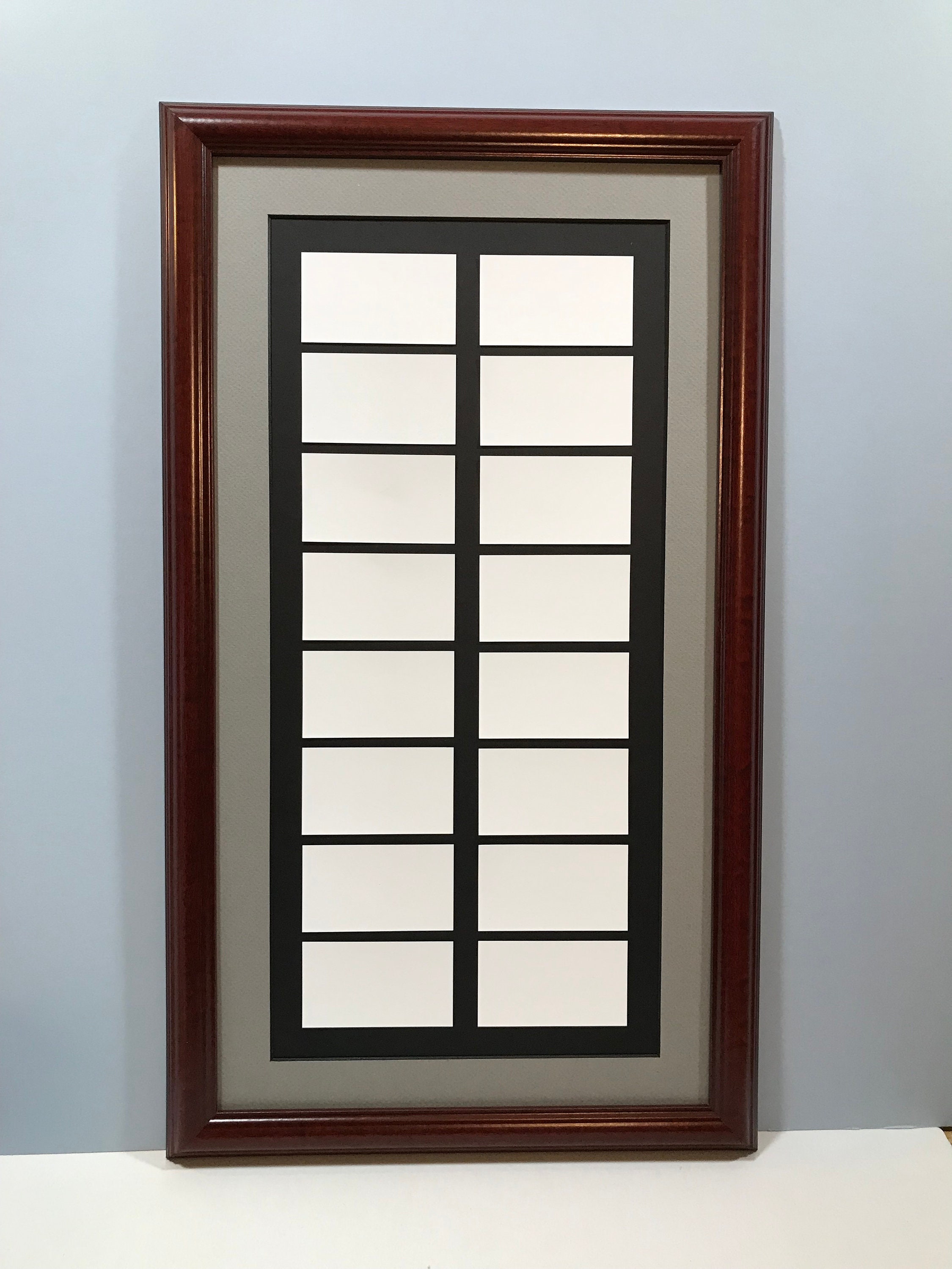 Business Card Frame Holder Hanging DisplayYour Business Cards Etsy