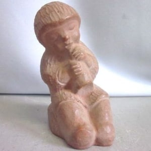 Art pottery figurine - Josef Fischedick Germany - mid-century
