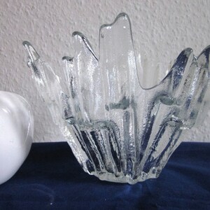 Vide-poche En Verre De Riihimäki - Tauno Wirkkala, Design Finlandais
