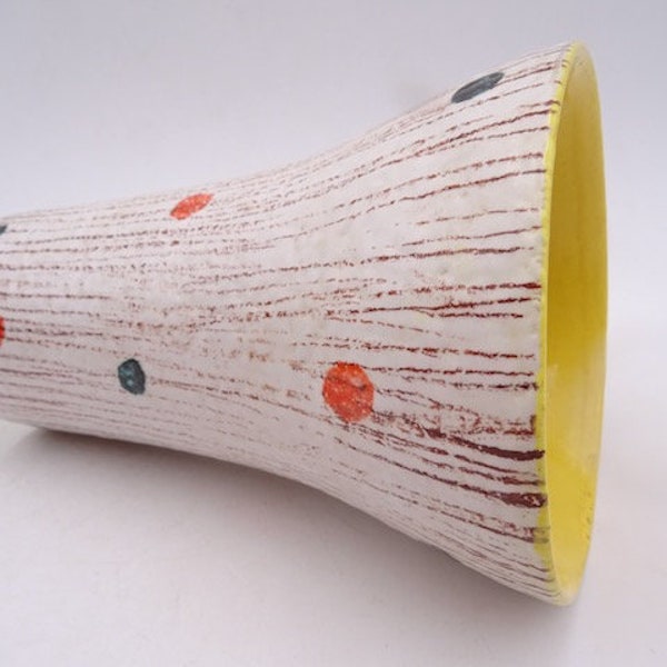 S.I.C. Italy SCUOLA ITALIANA CERAMICHE Vase Keramik Keramikvase 50er-Jahre Design selten midcentury designclassics24