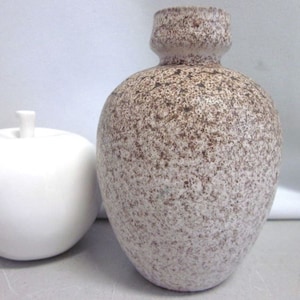 German studio art pottery vase - Albert Kiessling Langenhessen - mid-century 50s