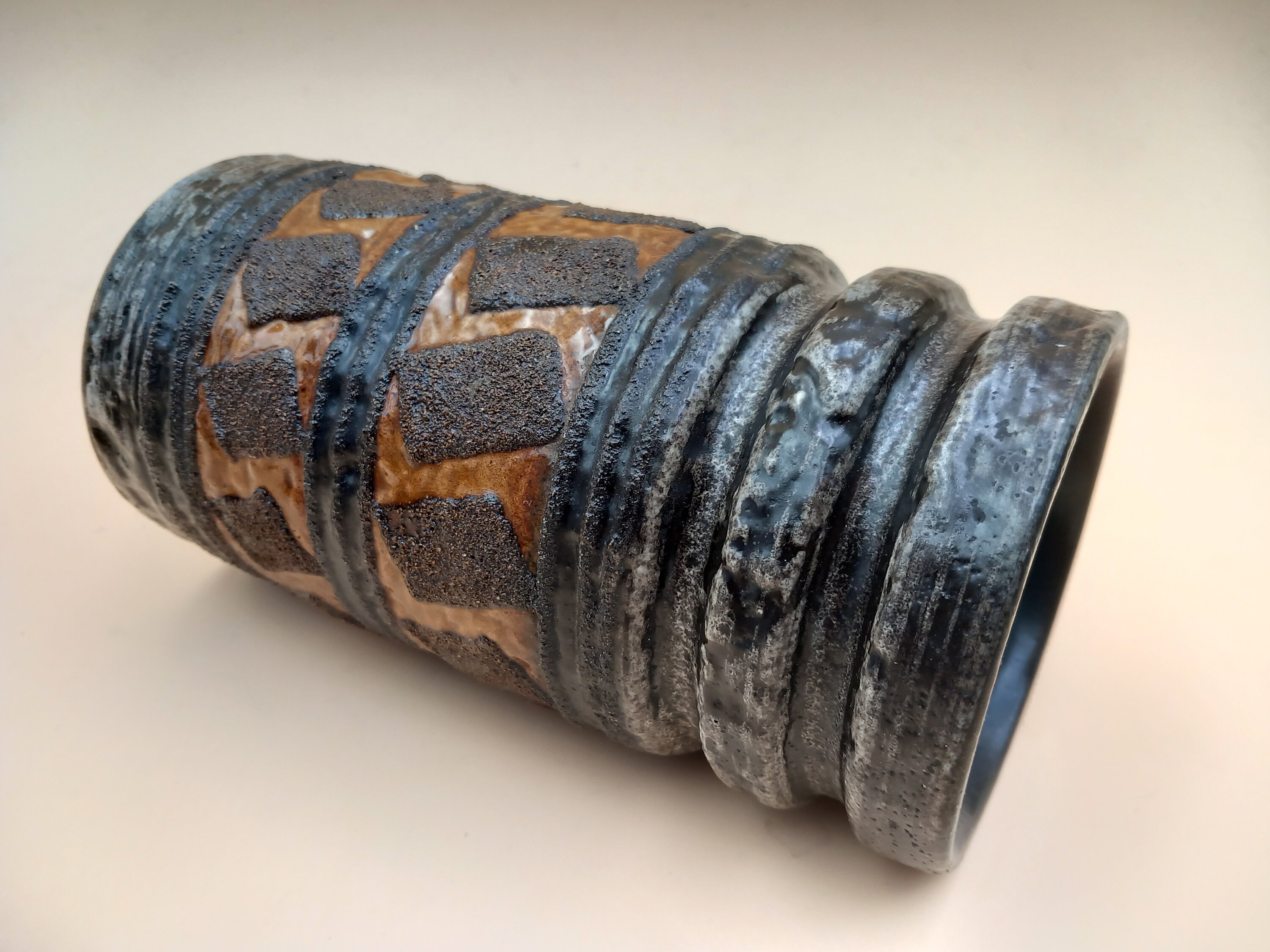 Keramische Werke Haldensleben Ceramic Vase 70s GDR Design Keramische Werke Haldensleben Ceramic Vase 70s GDR Design