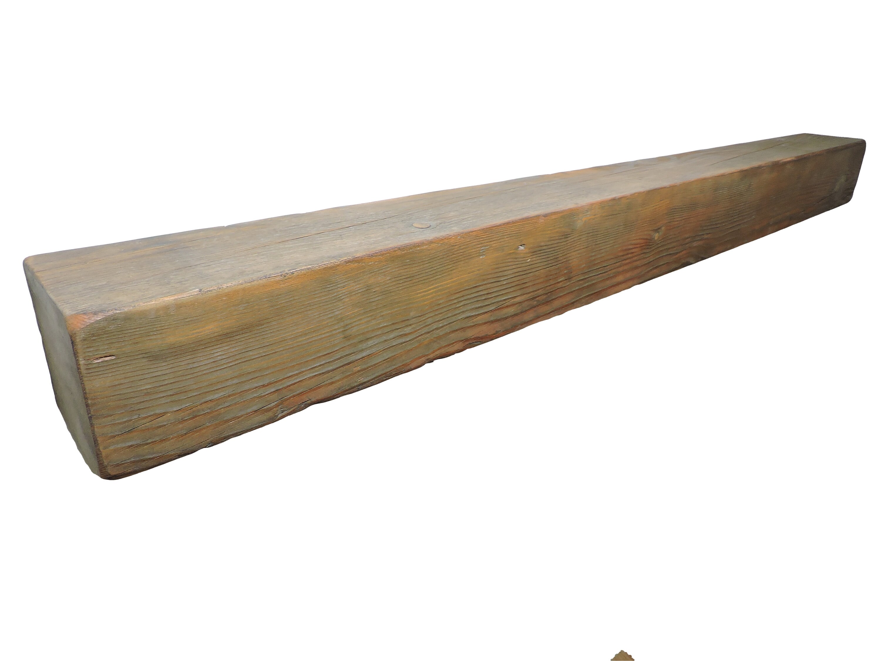 Étagère Barnwood. Cheminée