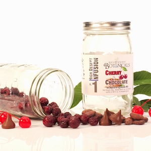 Cherry and Chocolate Infusion Kit - Makes 96 oz infused vokda or 72 oz infused syrup