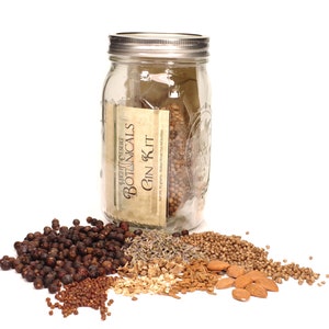 Homemade Gin Kit - Makes 75 ounces of gin, just add vodka