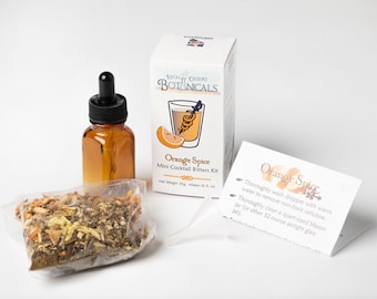 Orange Spice Mini Homemade Cocktail Bitters Kit – Fügen Sie einfach Wodka hinzu, um 200 Portionen zu erhalten