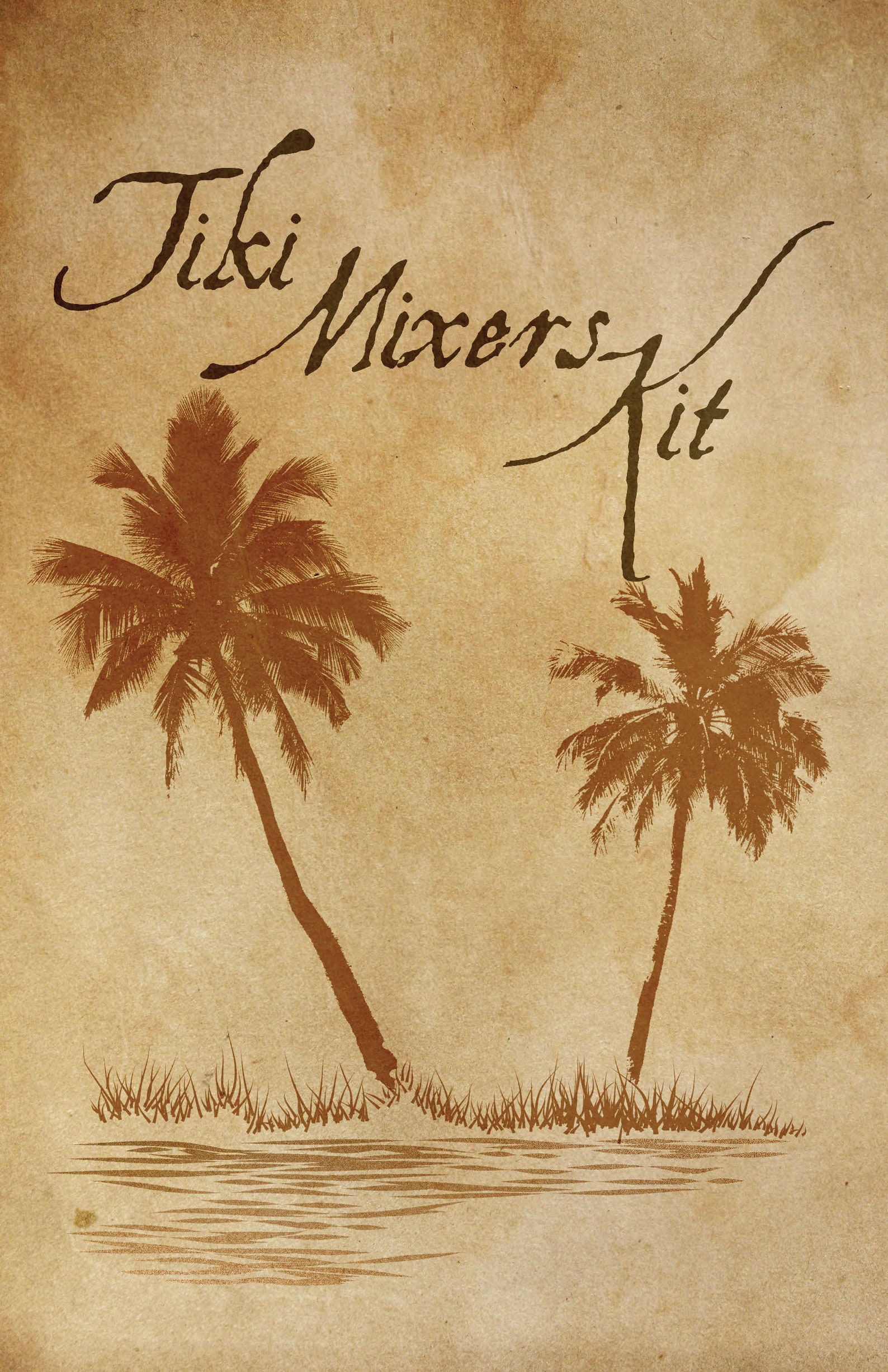 Tiki Mixers Kit With Ingredients to Make Falernum Allspice Pimento Dram