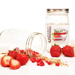 Strawberry and Marshmallow Infusion Kit - Makes 96 oz infused vokda or 72 oz infused syrup