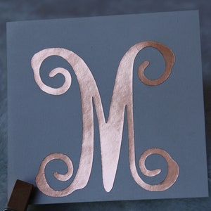ROSA GOLD FOIL Alphabet Letters M Carta L, Números, Símbolos sparkle pegatina sellos de sobre, decoración de la boda, suministros de embalaje de regalo
