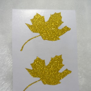 Bladgouden glitterstickerlabel zilver roségouden glitter envelopzegels, bruiloftdecor, cadeauverpakkingen