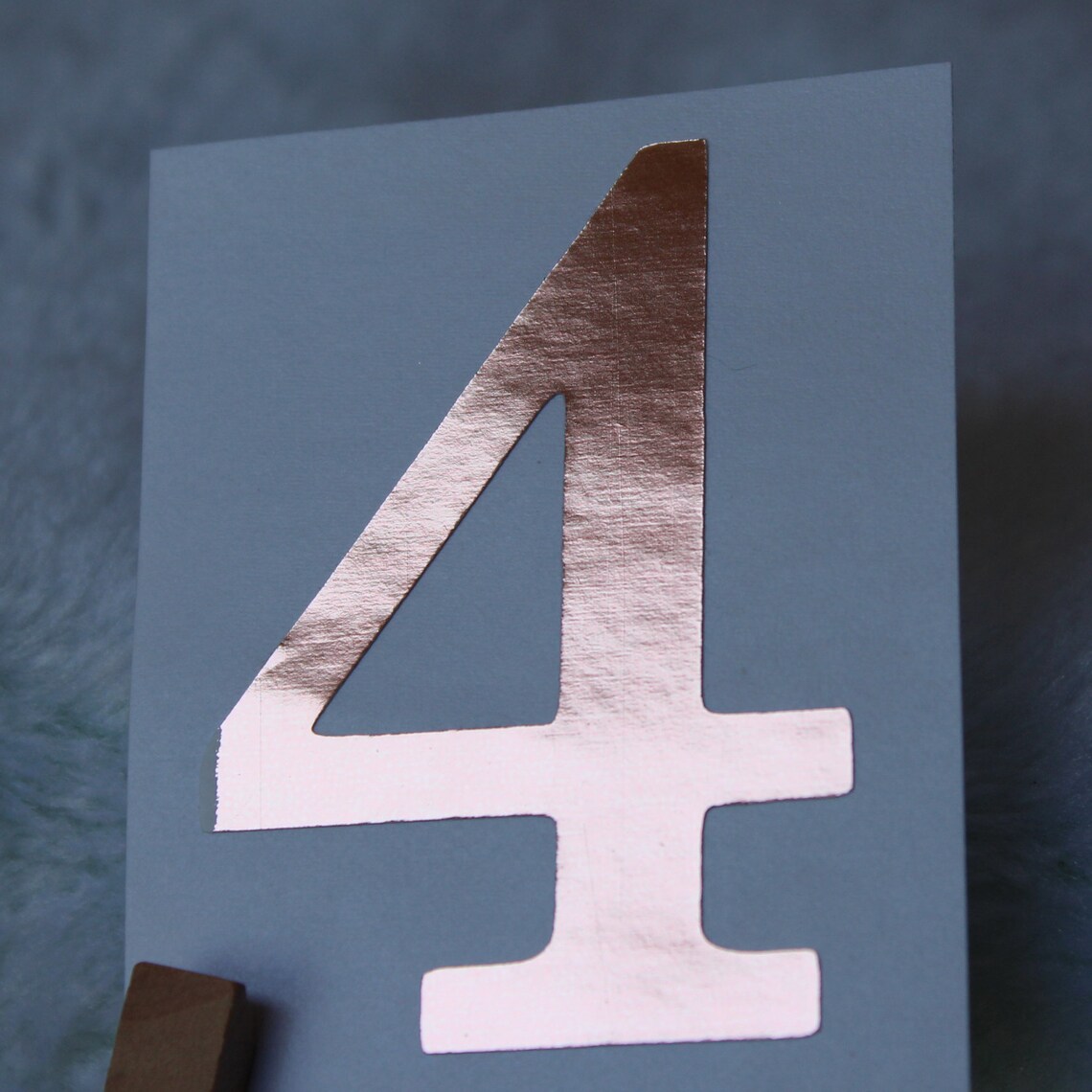 Rose gold foil Number Stickers Decorative Number Set from 0 to Etsy