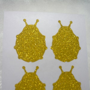 Etichetta di adesivo glitter oro coccibolo Silver Rose oro glitter busta guarnizioni, arredamento di nozze, adesivo parete, forniture regalo imballaggio