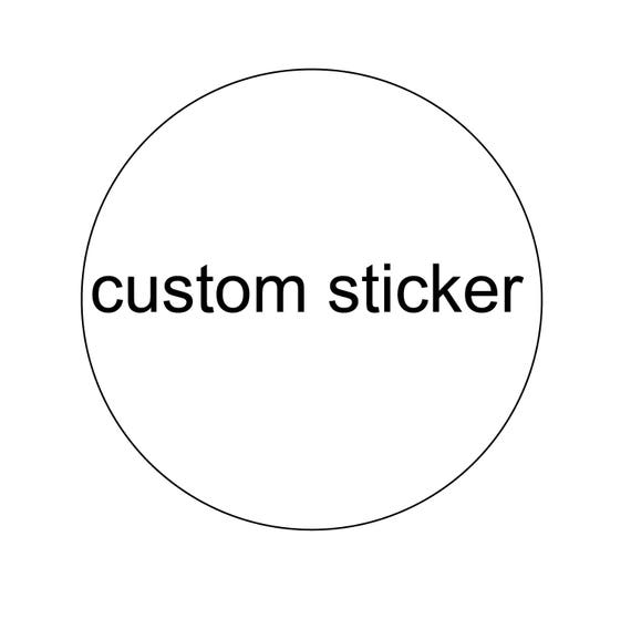 Logo Stickers for Business Owners Custom Sticker Printing Etsy