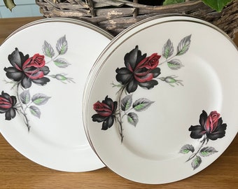 Royal Albert Masquerade tea plates Made in England
