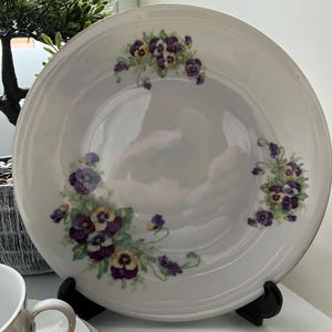 Vintage Czechoslovakian Cake plate Victoria