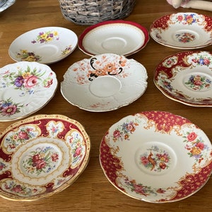 Vintage saucers Made in England