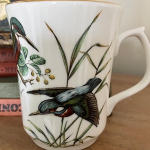 Crown fine bone china mug Made in England