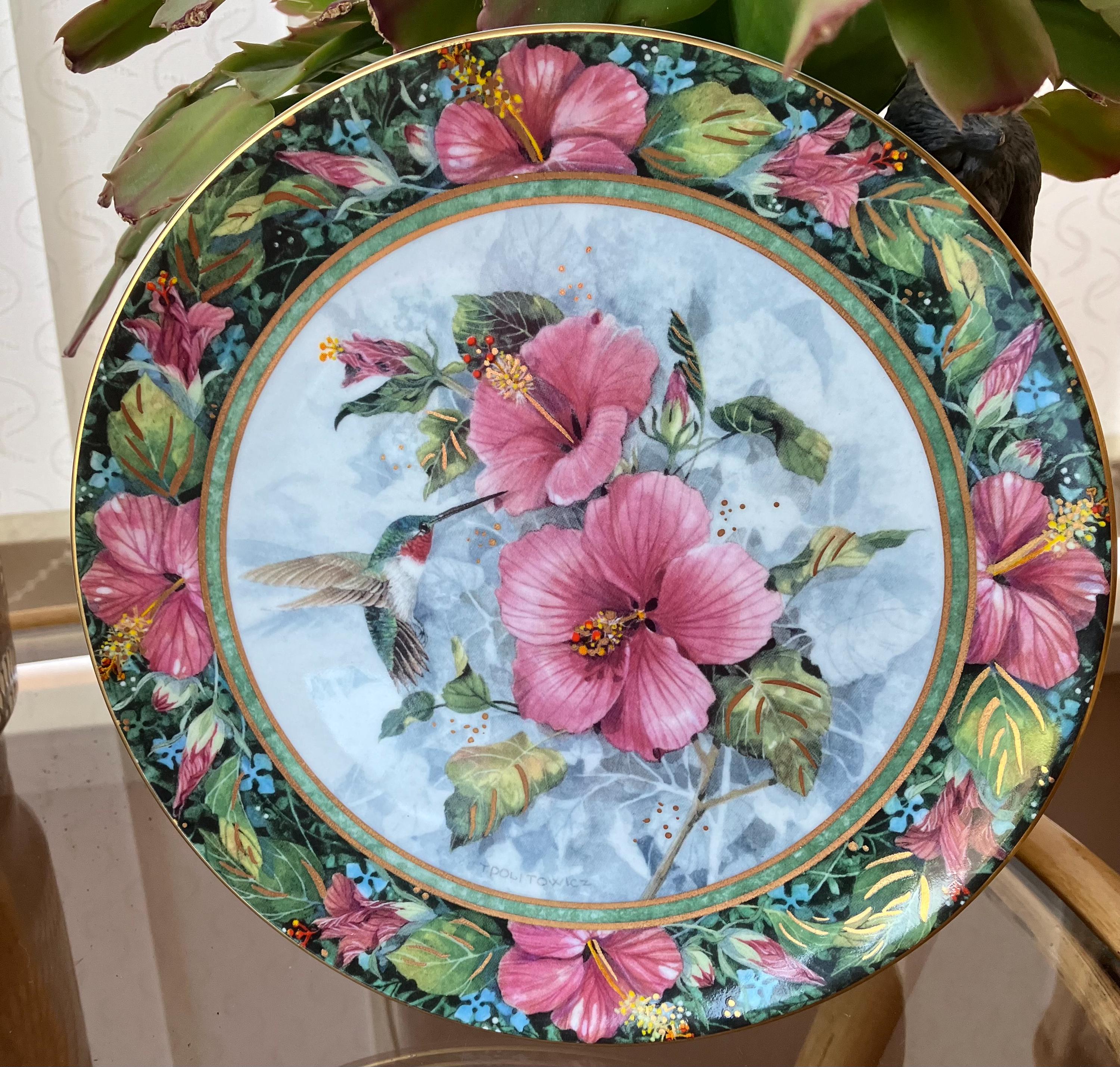 Franklin Mint Hummingbirds - Etsy