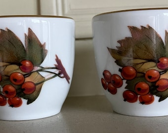 Royal Worcester Evesham egg cup Made in England