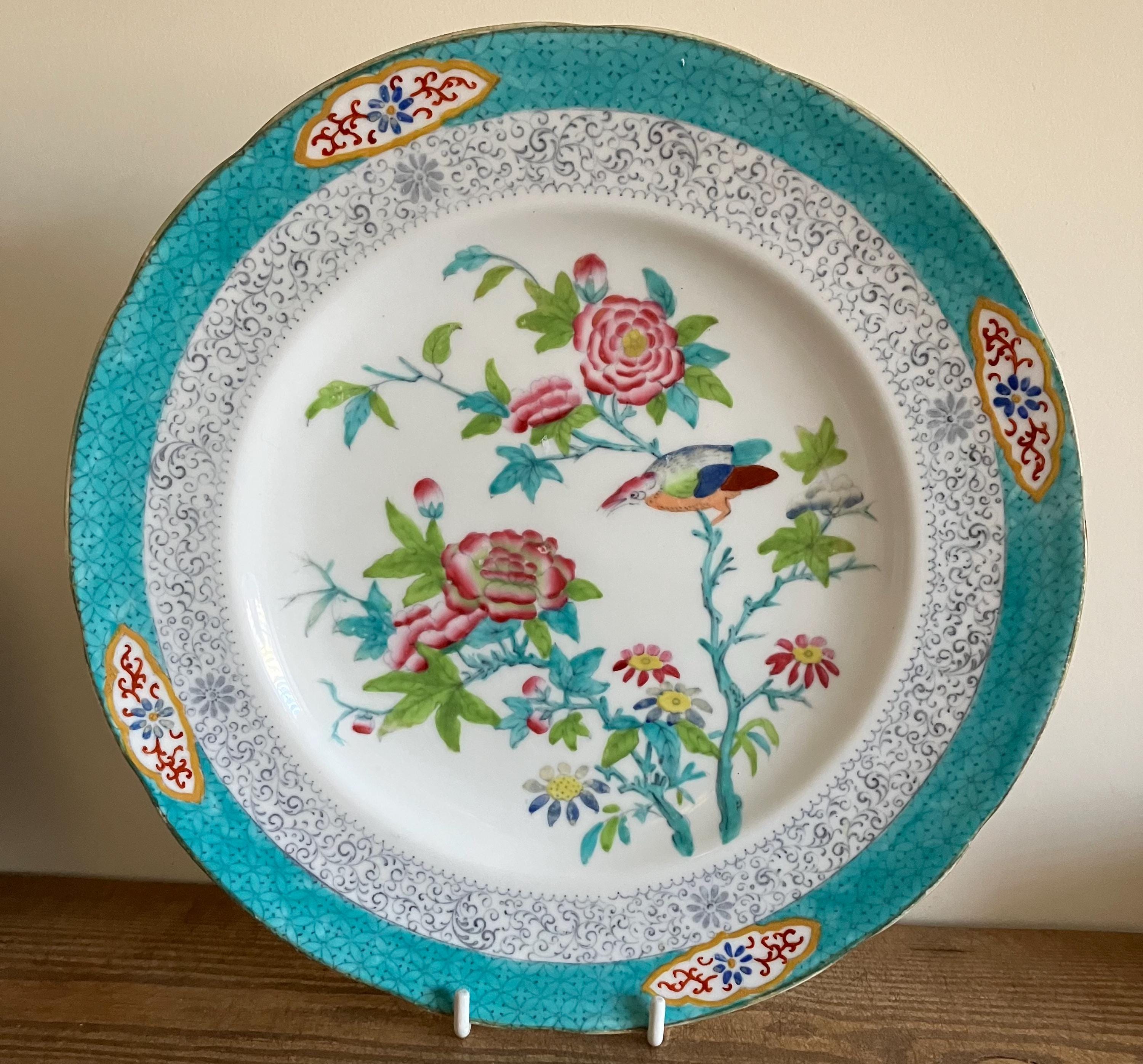 古ミントン　コラモア　ディナープレート Minton Ribbon - Etsy