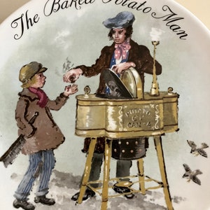 Wedgewood collectors plate The Baked Potato Man 1985