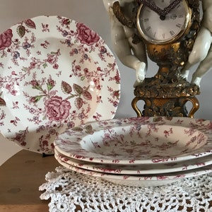 Johnson Bros Rose Chintz dishes