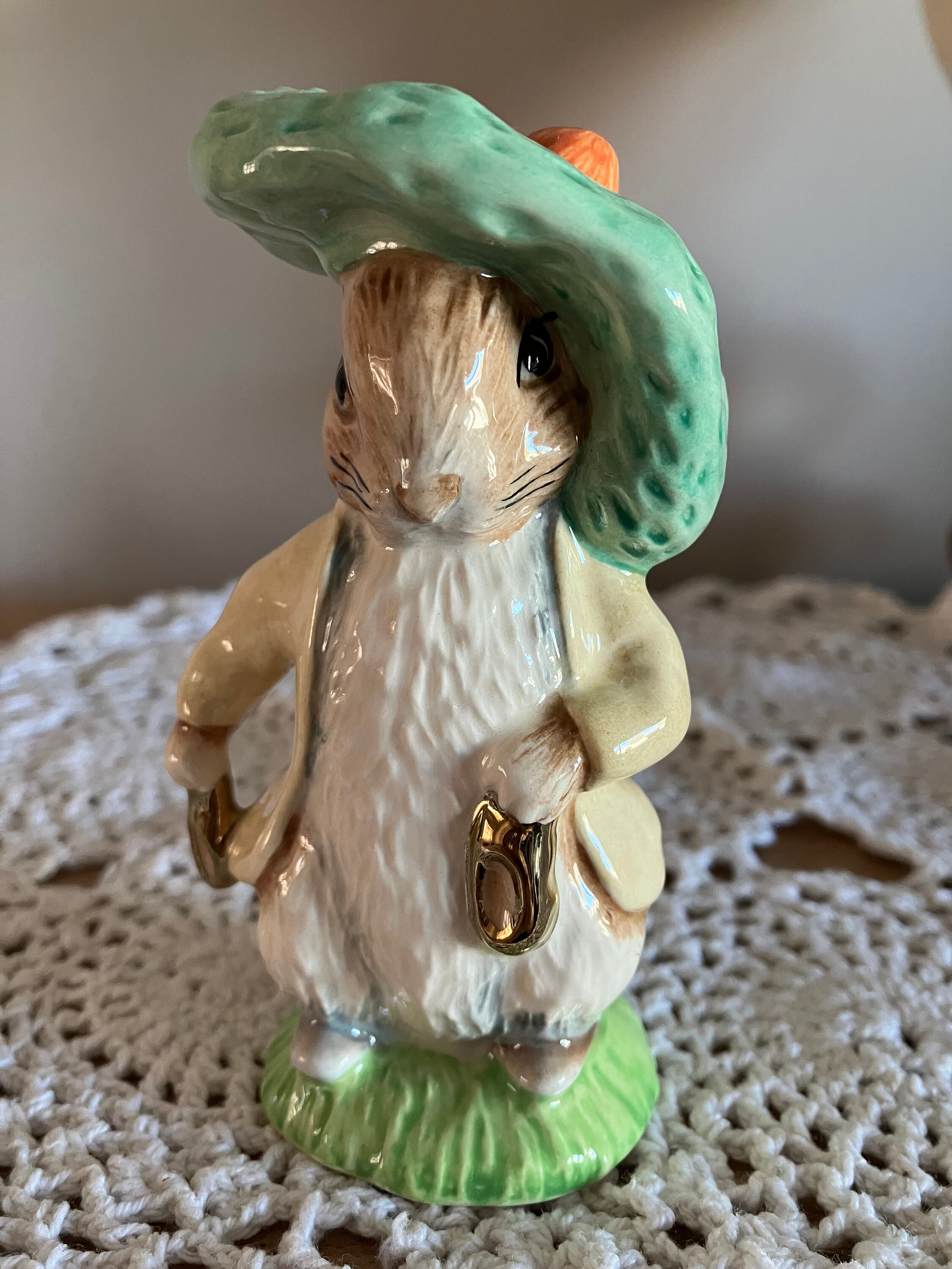 【希少】Peter Rabbit 陶器 ジェマイマ・パドルダック フィギュリン 希少】Peter Rabbit 陶器 ジェマイマ・パドルダック フィギュリン 希少