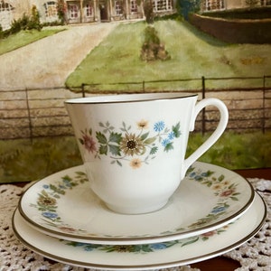Royal Doulton Pastoral trios Made in England