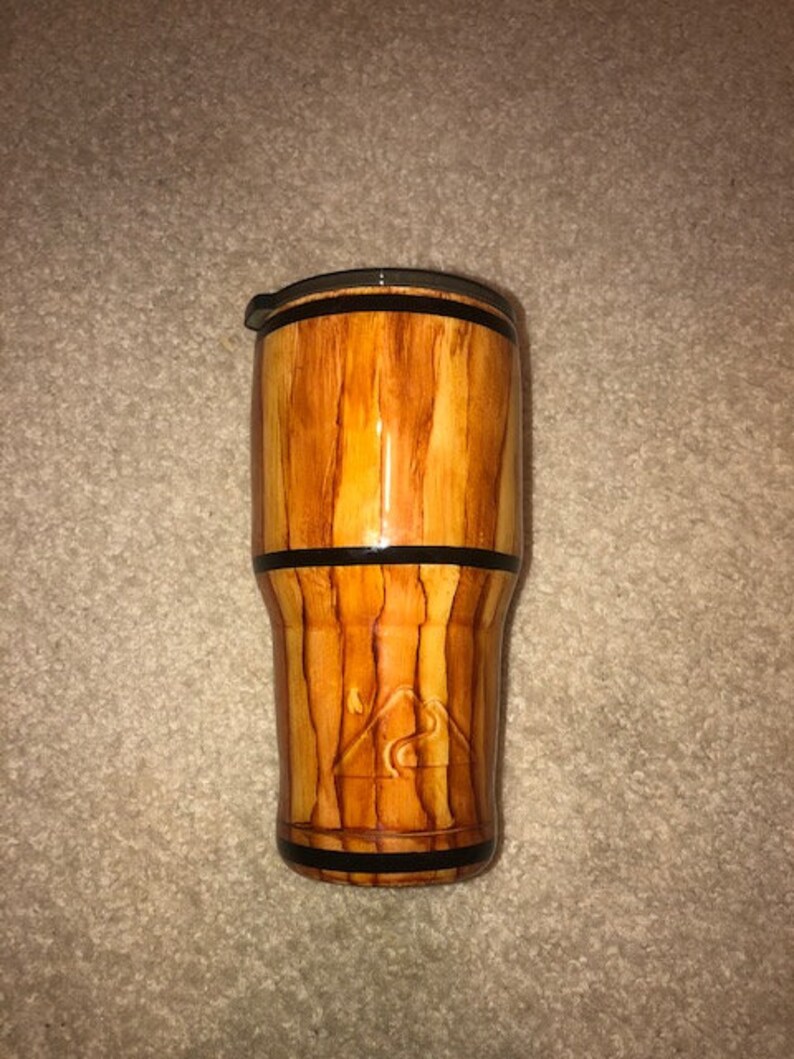 Wood Grain Jack Daniels Epoxy Tumbler Etsy