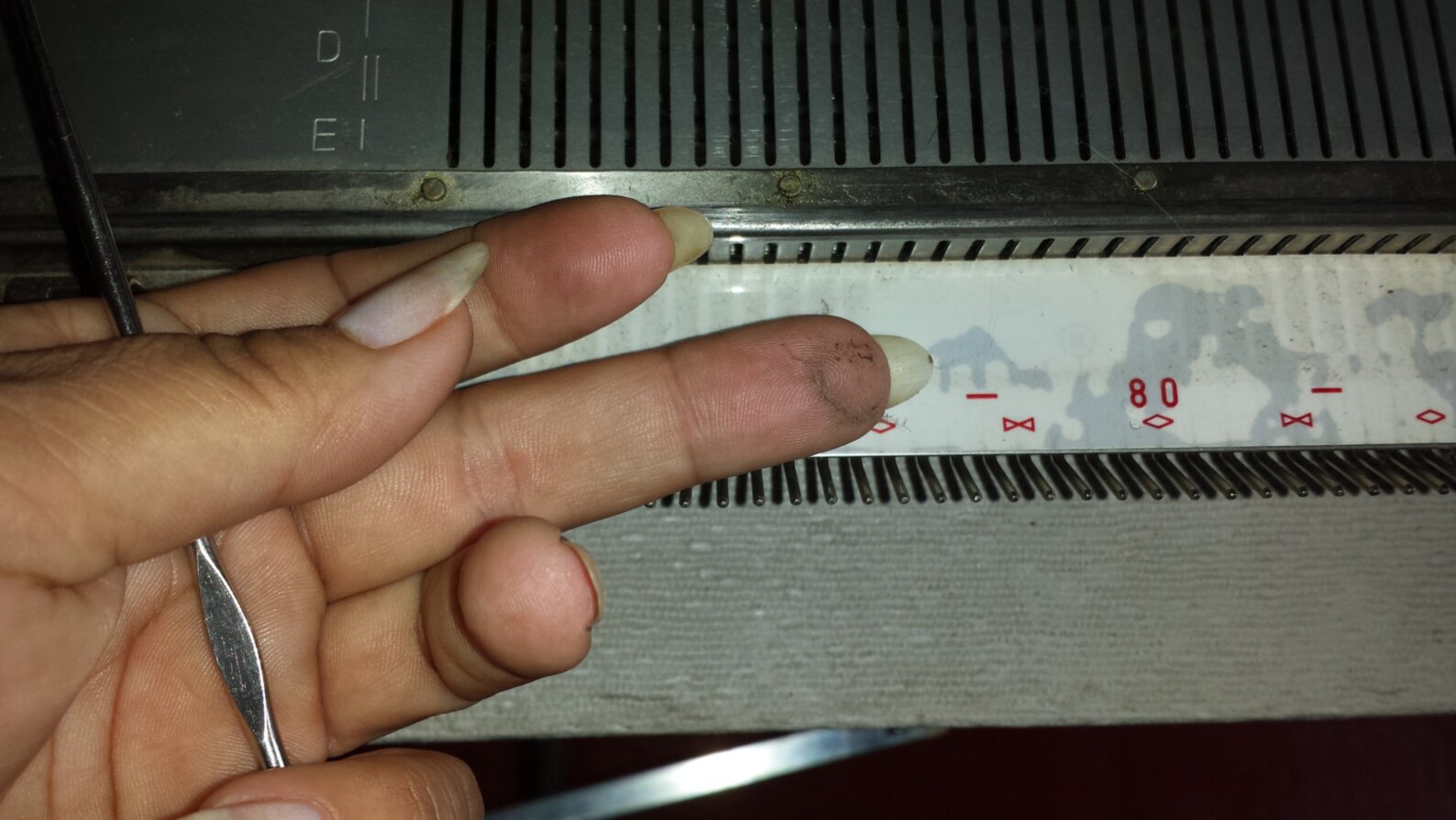 MACHINE CLEANING Brother Knitting Machine KH710, How to Take Apart and