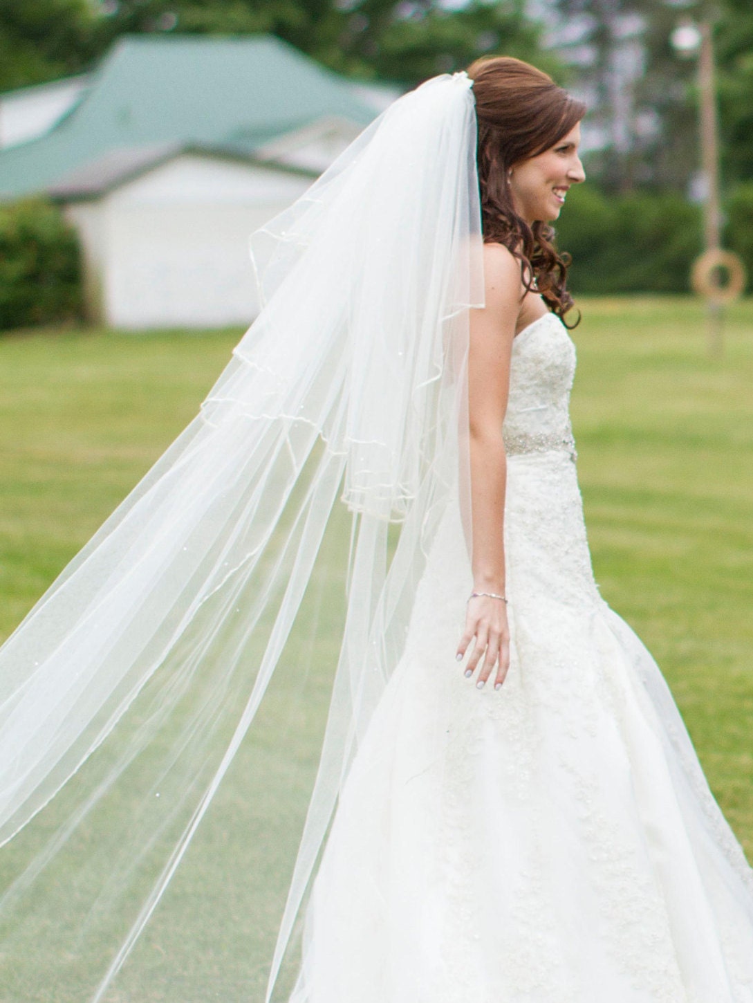 full length veil
