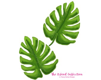 Palm Leaf Clipart Etsy