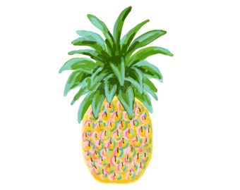 Pineapple clip art, pineapple clipart, tropical clip art, digital clip art png, fruit clip art, fruit clipart, tropical pineapple