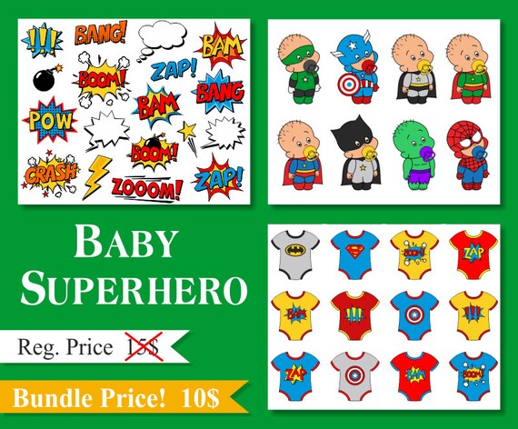 superhero baby onesies
