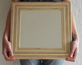Baltic Birch Plywood 'Mono' Mirror