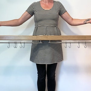 Handmade Baltic Birch Plywood 'Slim James' Hanging Pot Rack and/or Plant Hanger bild 2