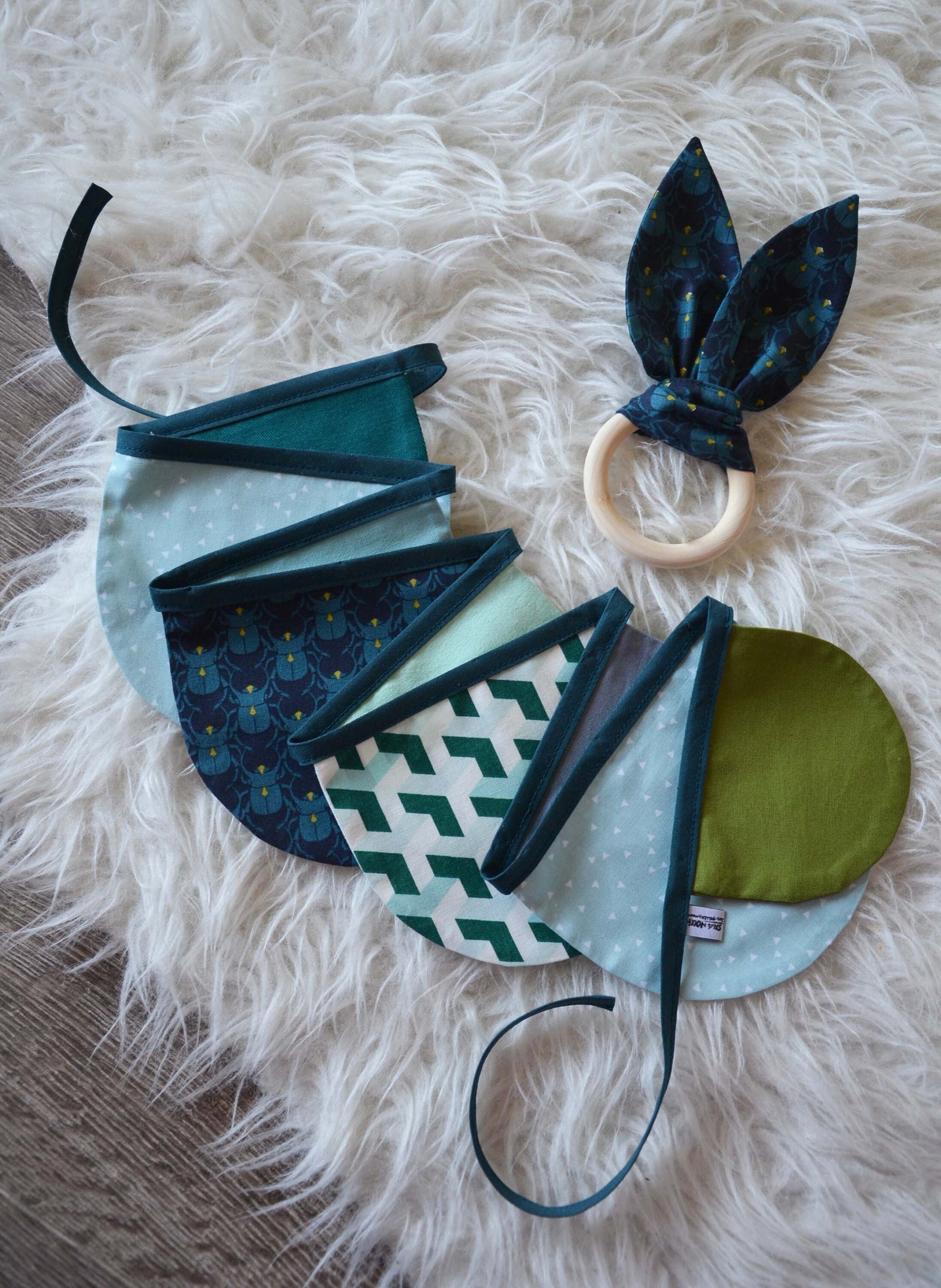 Cadeau de Naissance - Duo Guirlande et Anneau Dentition