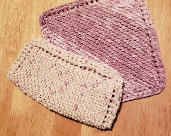 pattern for simple knitted dishcloth (with pictures) DIGITAL DOWNLOAD ONLY plus free ebook knitting tips/tricks/patterns