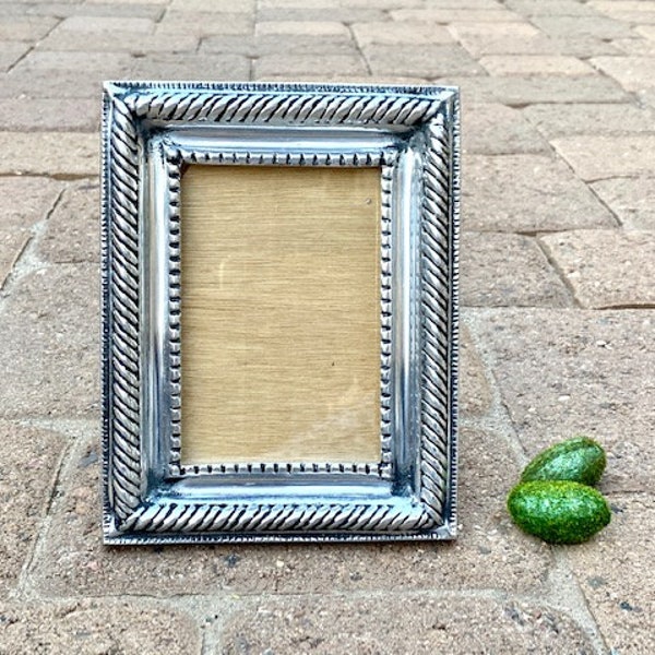 Mexican Pewter Picture Frames Etsy