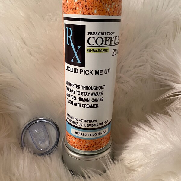 Prescription Tumbler Etsy